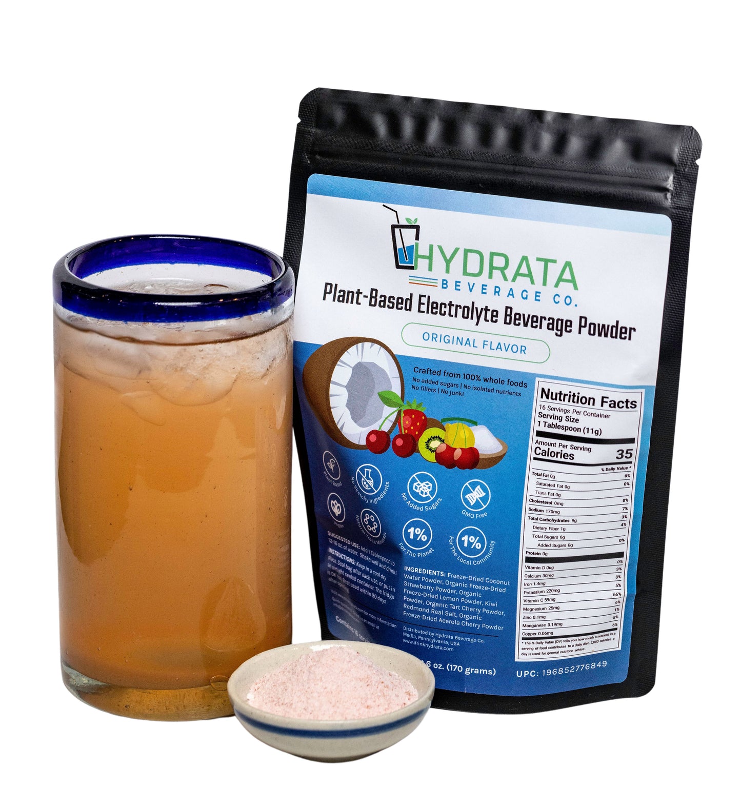 Hydrata Electrolyte Beverage Powder - Original Flavor